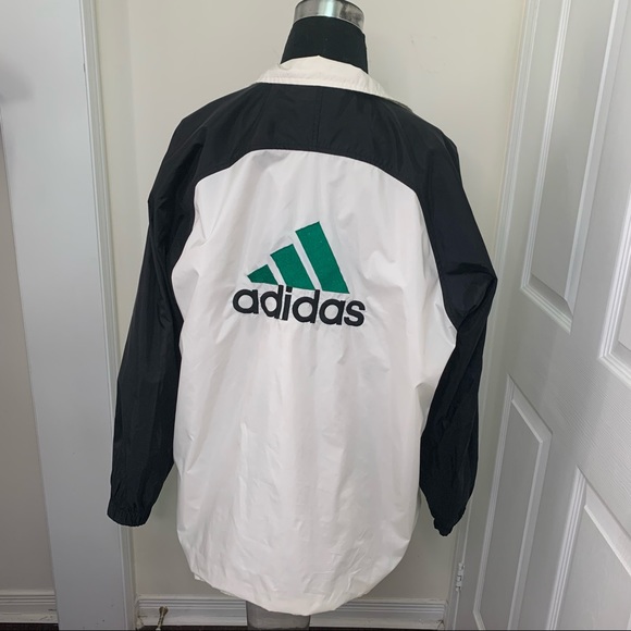 Adidas Vintage 90’s Y2k Timeless Signature Logo Windbreaker Size XL - Picture 1 of 12